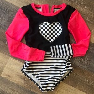 4/5T Girls Swim Rashguard